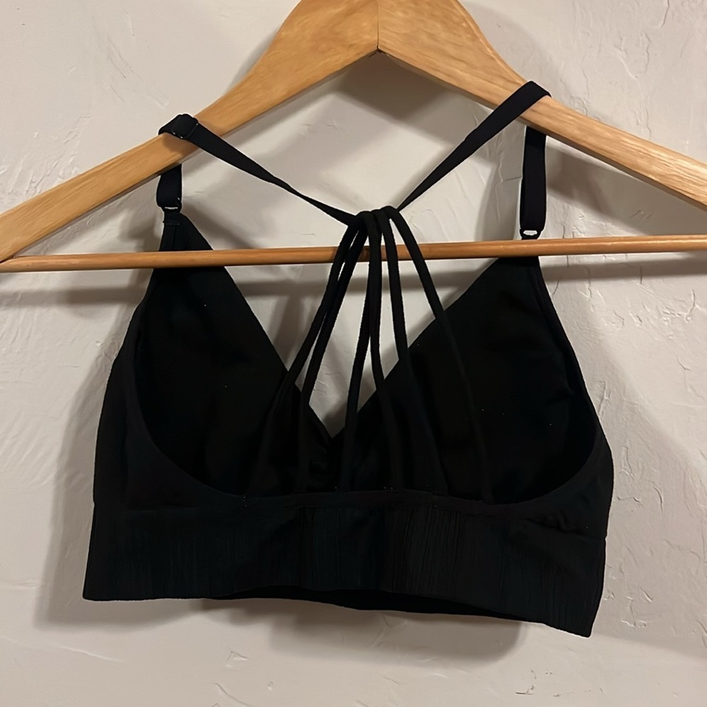 Athleta Black Strappy Bralette - Picture 3 of 4